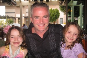 Jim with his beautiful girls