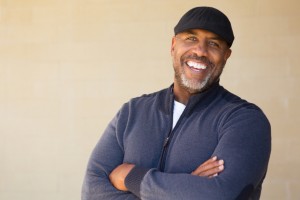 African American Man Smiling