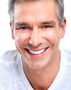 A man smiling